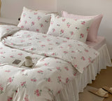 LushPetal Set – Elegant Blommig Sängset Carvallo