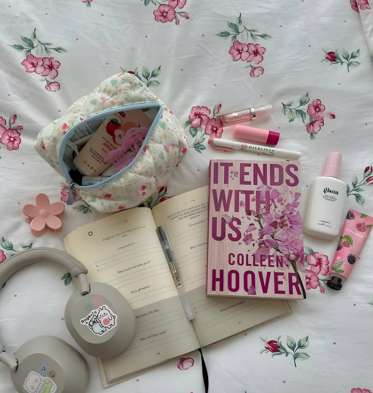 LushPetal Set – Elegant Blommig Sängset Carvallo