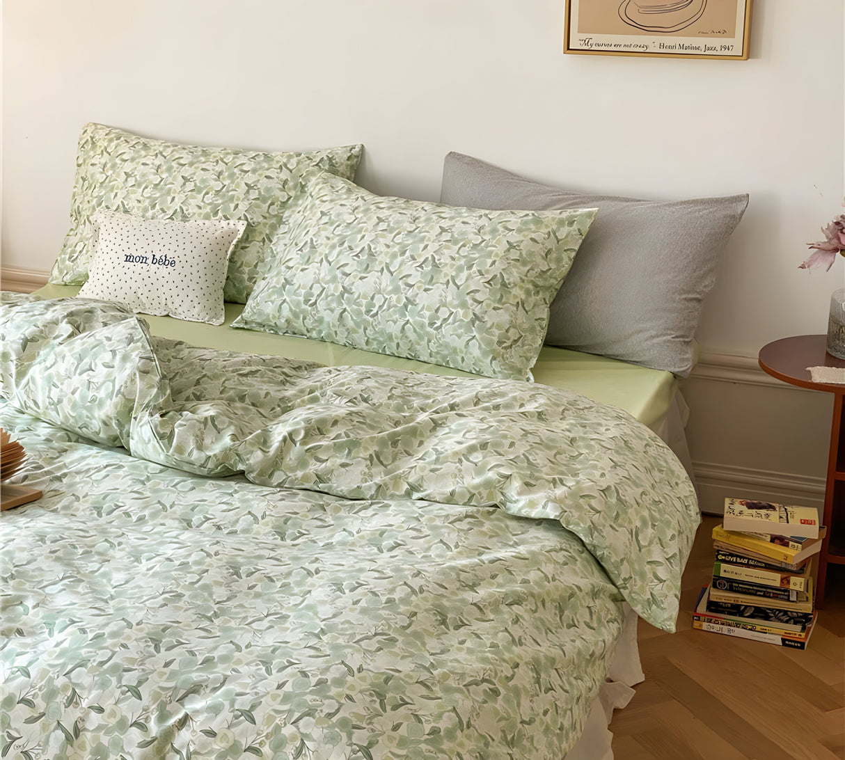 LushPetal Set – Elegant Blommig Sängset Carvallo