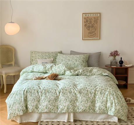 LushPetal Set – Elegant Blommig Sängset Carvallo