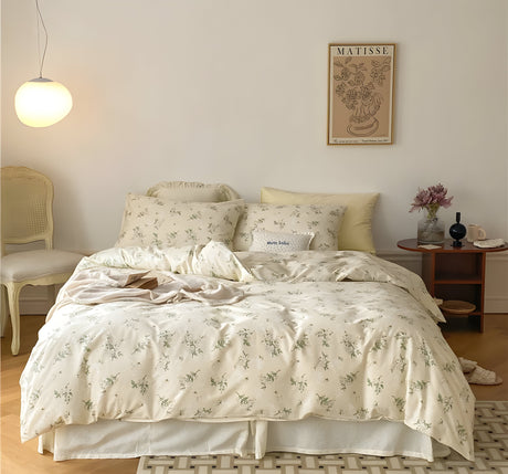 LushPetal Set – Elegant Blommig Sängset Carvallo