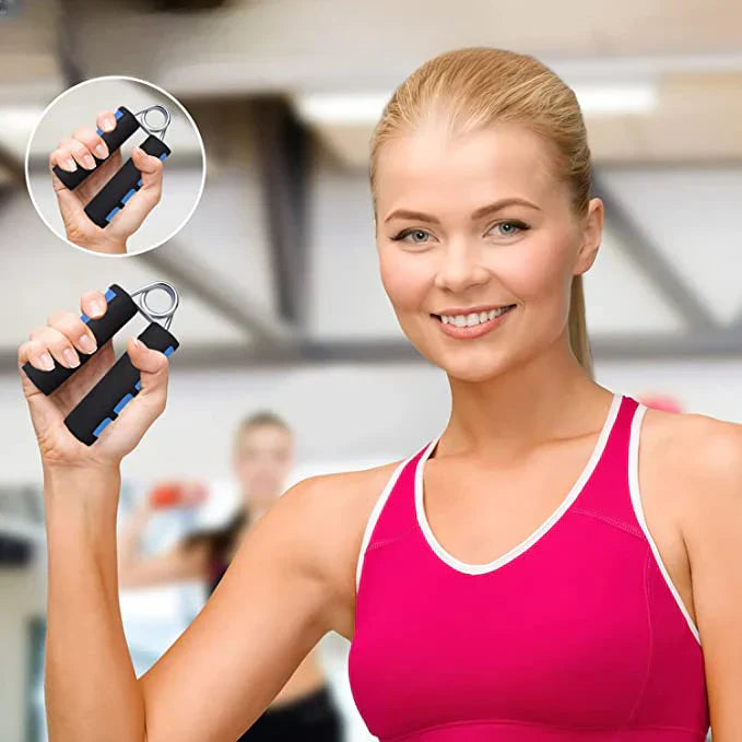 Handgreppsförstärkare och fingertränare – Justerbar motståndstränare för greppkraft och rehabilitering MILA Sverige