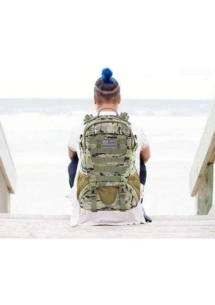 Taktisk Ryggsäck Militärstil Utomhus Rucksack Carvallo