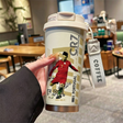 Termosflaska Cristiano Ronaldo - Fotboll Vattenflaska - Limited Edition Footballdinho