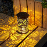 Carvallo - Cylindrisk solcellslampa för utomhusbelysning med miljövänliga funktioner Carvallo