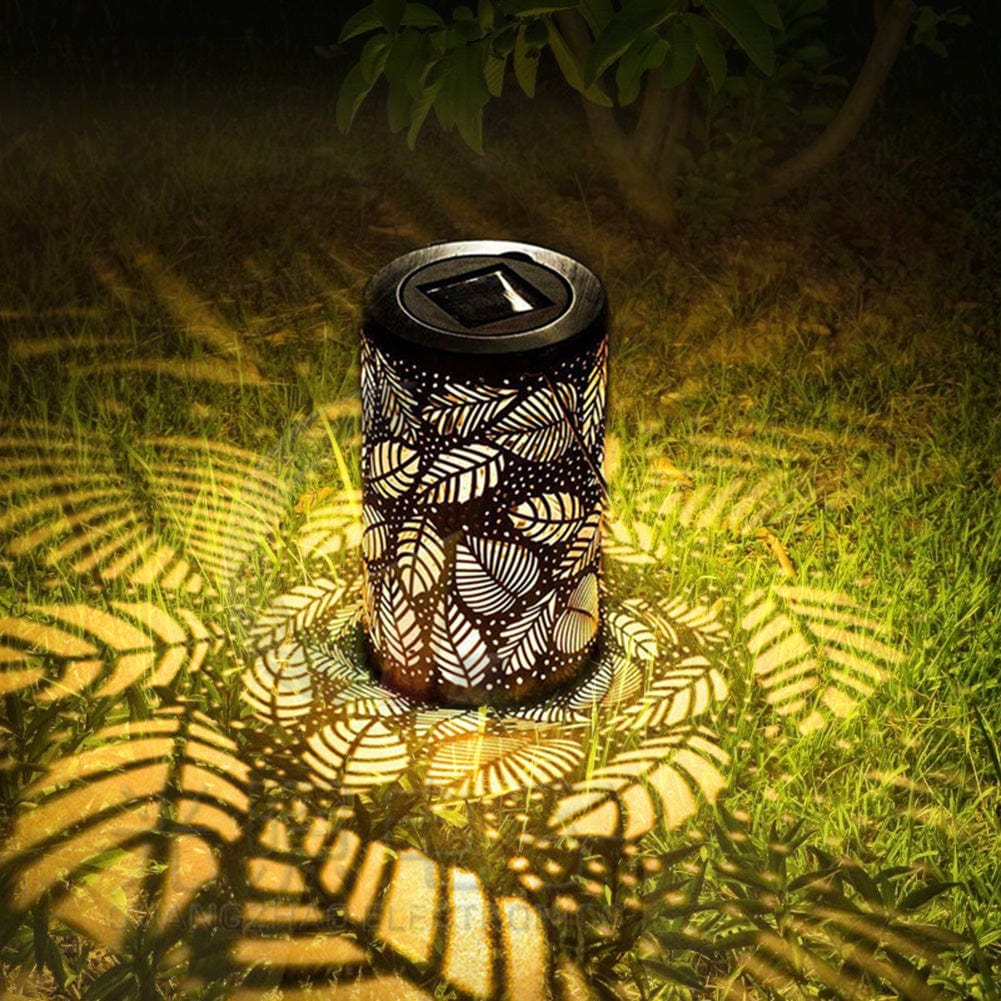 Carvallo - Cylindrisk solcellslampa för utomhusbelysning med miljövänliga funktioner Carvallo