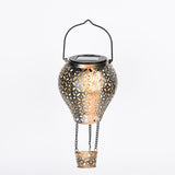 Carvallo Shine Solar trädgårdslampa rostfritt stål | Feenljus-design | Lång ljus varaktighet | 30x12 cm + 80 cm stång Carvallo