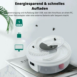 Carvallo Flugfälla med rotation och bete-kammare | Tyst och miljövänlig | För inomhus och utomhus Carvallo