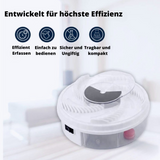 Carvallo Flugfälla med rotation och bete-kammare | Tyst och miljövänlig | För inomhus och utomhus Carvallo