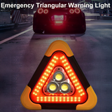 Carvallo - Triangulär sol- nödsignal-lampa Carvallo