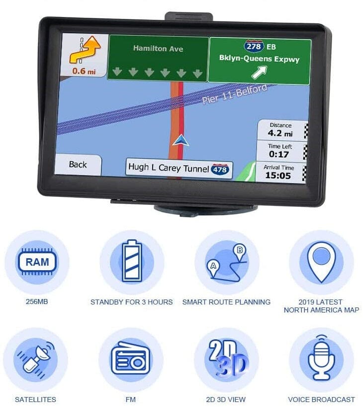 GPS-navigationssystem Carvallo
