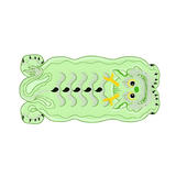 SnuggleNest - Rund matta med nyckfullt drakeskratt MILA Sverige