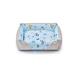 Fyra väggars stödjande husdjursbädd Mysig Hållbar Ekologisk Vänlig Carvallo