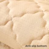 Biscuit Plush Soft Non-Slip Soffa Täckning med Anti-Slip Design Carvallo
