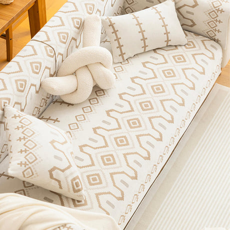 Chenille tyg Andningsbar Slitstark Soffa Täckande Deco Carvallo