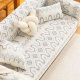 Chenille tyg Andningsbar Slitstark Soffa Täckande Deco Carvallo