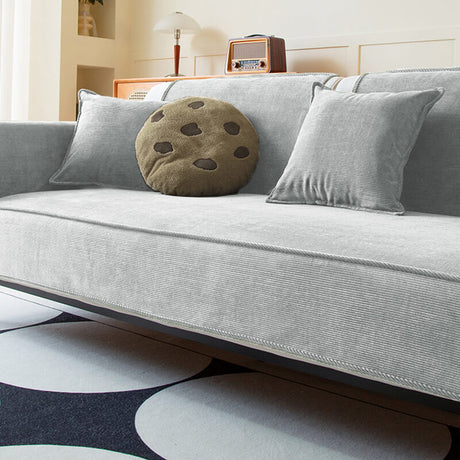 Chic Corduroy Soffskydd Antisklipp Sofföverdrag 70x70 cm Carvallo