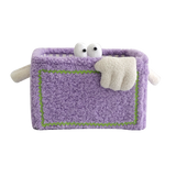 Söt Monstret Förvaringskorg Stilren Hållbar Bärbar Lammull Carvallo