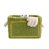 Söt Monstret Förvaringskorg Stilren Hållbar Bärbar Lammull Carvallo