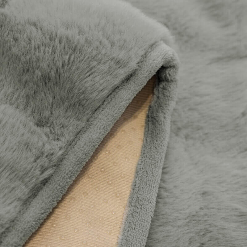 Mysig Plysch Enfärgad Halkfri Sofföverdrag för Komfort Carvallo