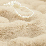 Mysig Plysch Enfärgad Halkfri Sofföverdrag för Komfort Carvallo