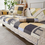 Bomullsrutig reptålig sofföverdrag för skydd av husdjur Carvallo