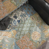 Europeisk blommig bomullssofföverdrag Sofo skyddande icke-glidande Carvallo