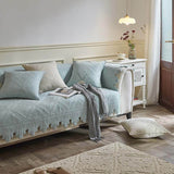 Fashion Leaf Trim Cotton Washable Sofföverdrag 70x70 cm Carvallo