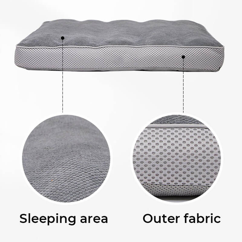 Premium Ortopedisk Hundsäng Andningsbar Stödjande Lätt att Rengöra Carvallo