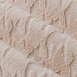 Lätt lyxig plysch houndstooth oregelbundet sofföverdrag Carvallo