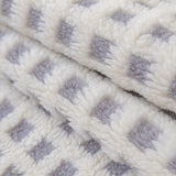 Varm Sherpa Fleece Pläd Sofföverdrag Möbelskydd Carvallo