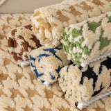 Houndstooth Plush Mat Möbelskydd Antiglidskydd Carvallo