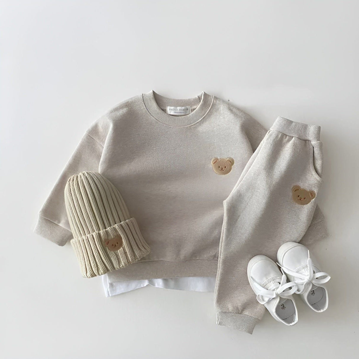 Cozy Cubs - Unisex-Babybjörnar Passande Set för Spädbarn - Tvådelat Set - Tröja och Byxor Carvallo