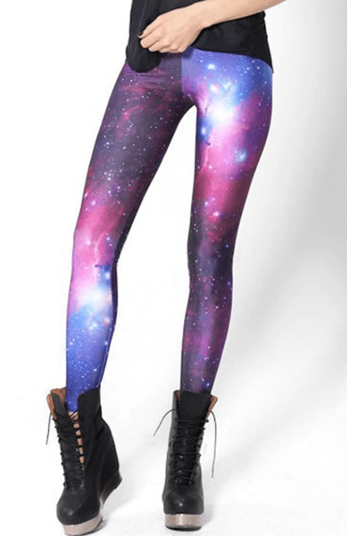 3D-utskrivna Galaxy Leggings-Clothes for women-Bellasverige-Hemnix
