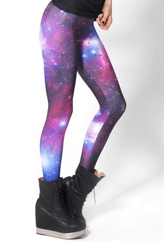 3D-utskrivna Galaxy Leggings-Clothes for women-Bellasverige-Hemnix