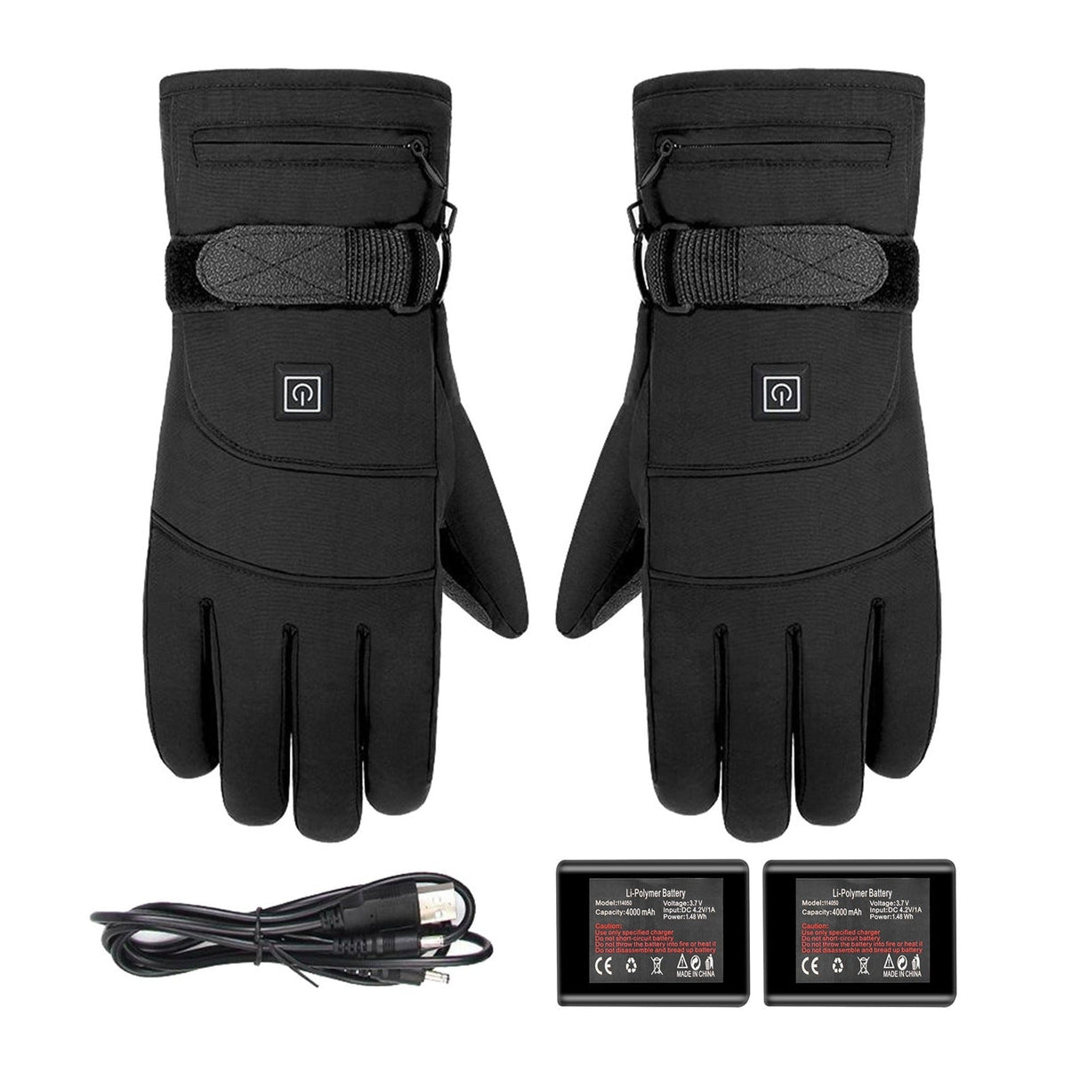 Carvallo - Håll dina händer varma med de uppvärmda handskarna omedelbart Carvallo