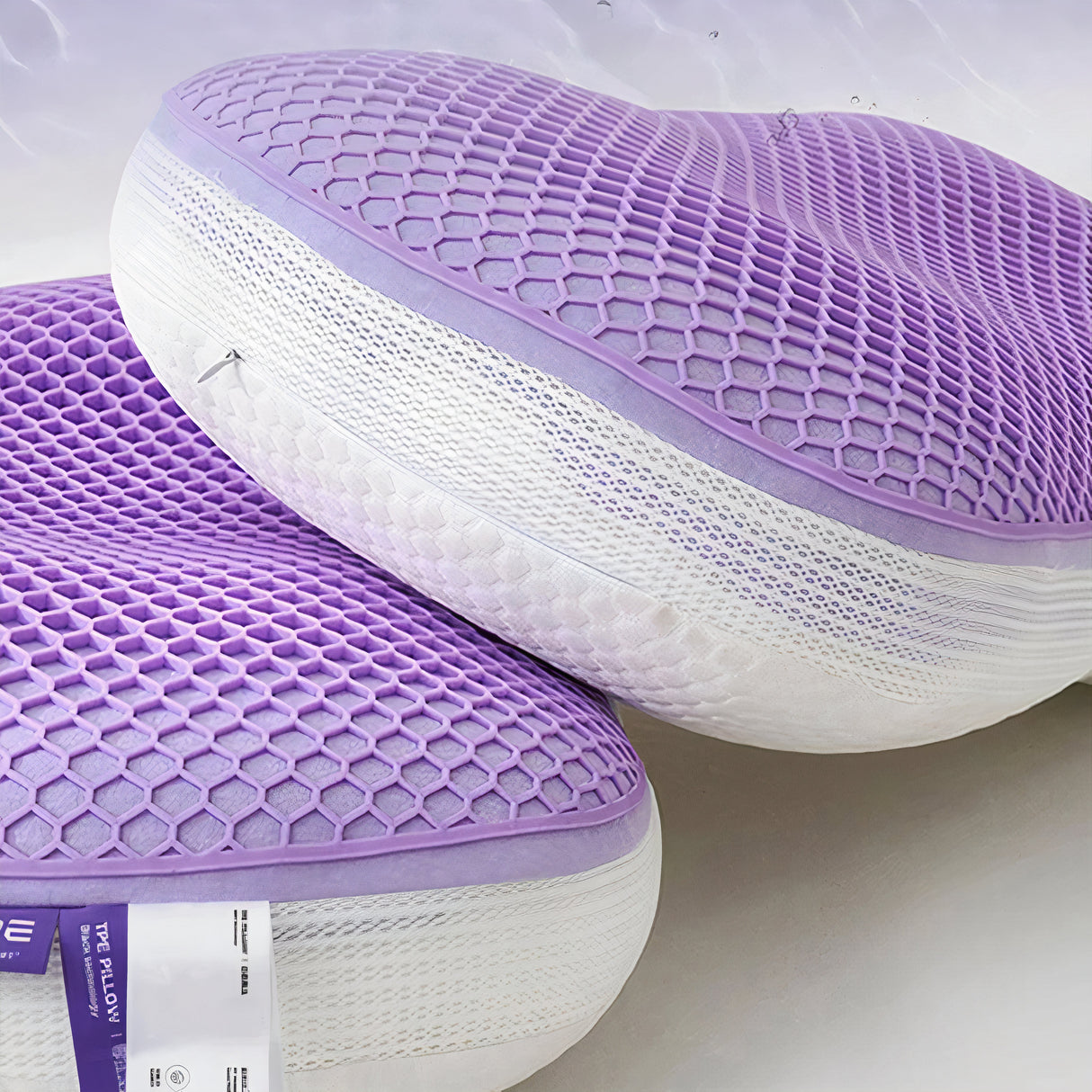 Carvallo – Hybrid Honeycomb Gel Kudde med Ergonomiskt Nack- och Axelstöd för Optimal Sömnkomfort Carvallo