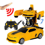 Fjärrkontroll Transformering Robotbil Leksak Carvallo