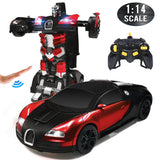 Fjärrkontroll Transformering Robotbil Leksak Carvallo