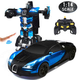 Fjärrkontroll Transformering Robotbil Leksak Carvallo