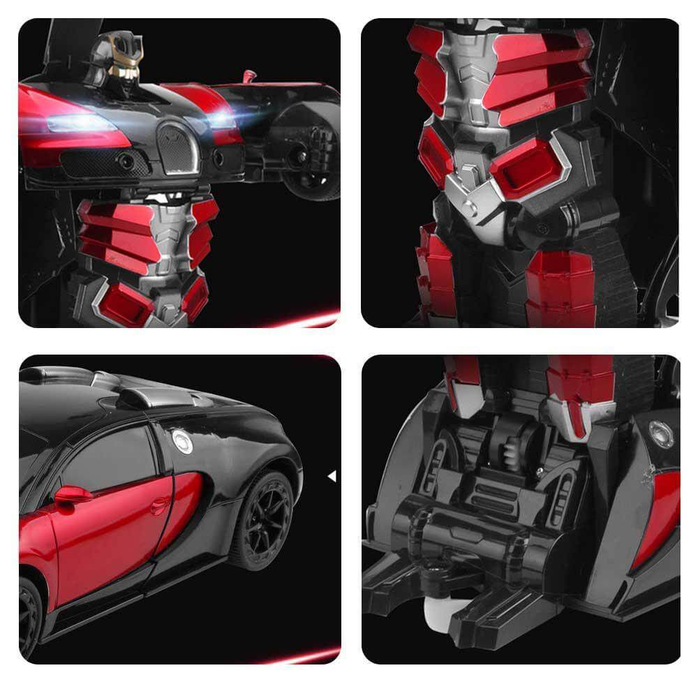 Fjärrkontroll Transformering Robotbil Leksak Carvallo