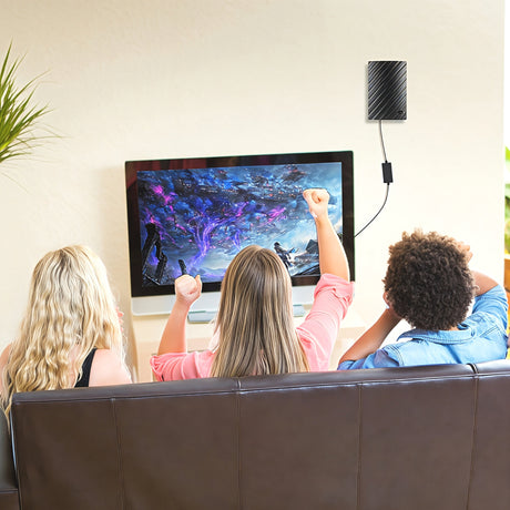 TV Antenn Inomhus Flat Digital Signal Booster Carvallo