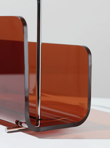 Carvallo – Transparent Akryl Magasinställ & Bärbar Bokhylla Carvallo