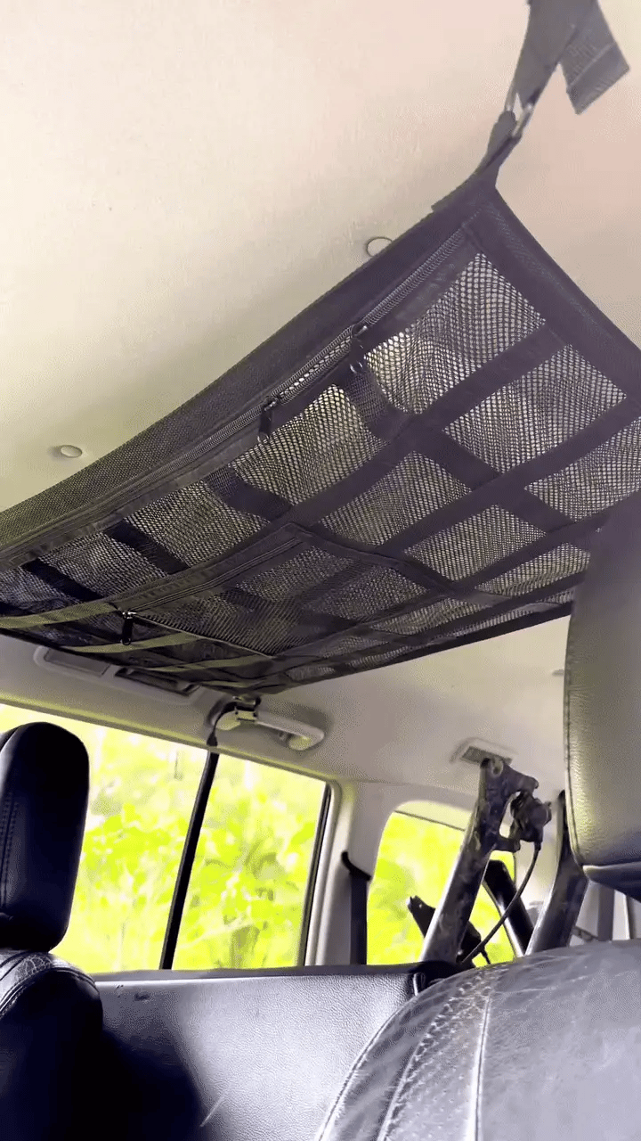 Förvaringsnät för bilens innertak-VaruZ-Hemnix
