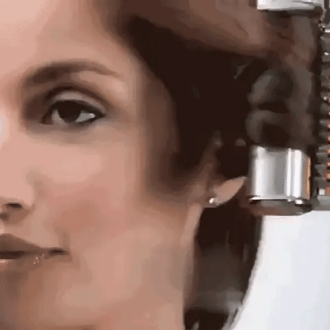 Luxora Professional 2 i 1 Rotating Iron Hair Brush Carvallo