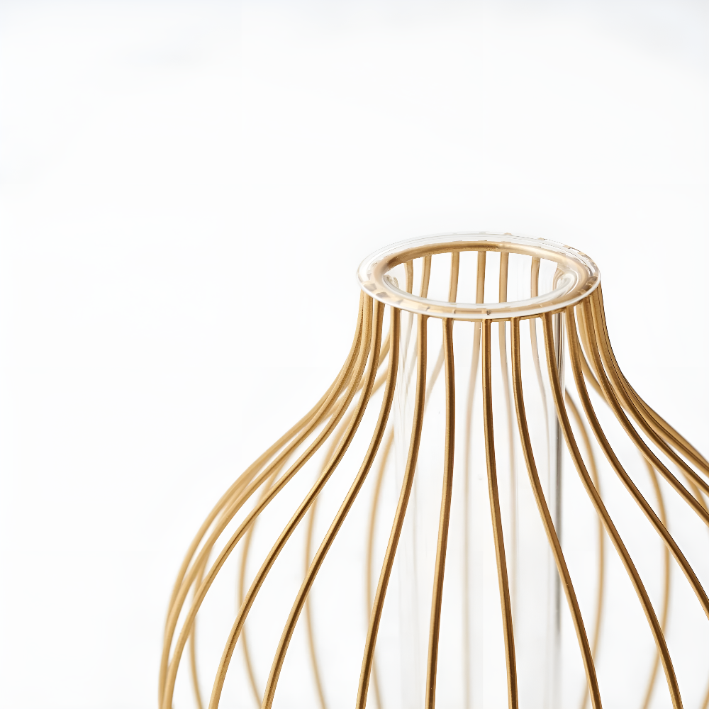 Snygg metallramvägg Carvallo