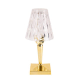 RoyaleGlow Crystal Trådlampa LED | Touch Control & Uppladdningsbar Inomhus/Utebelysning Carvallo