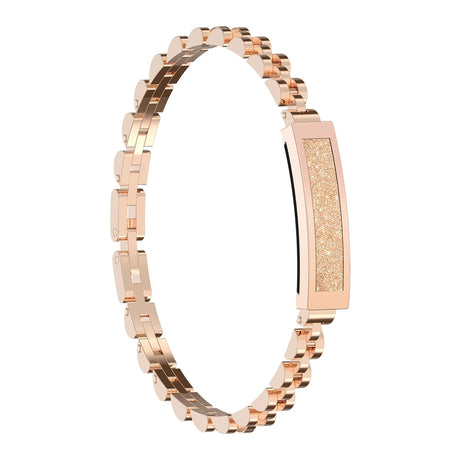 Smart kedjearmband för kvinnor – Bluetooth fitness tracker med hjärtfrekvens, blodsyre, sömnmonitor, flera sportlägen och app-synkronisering Carvallo