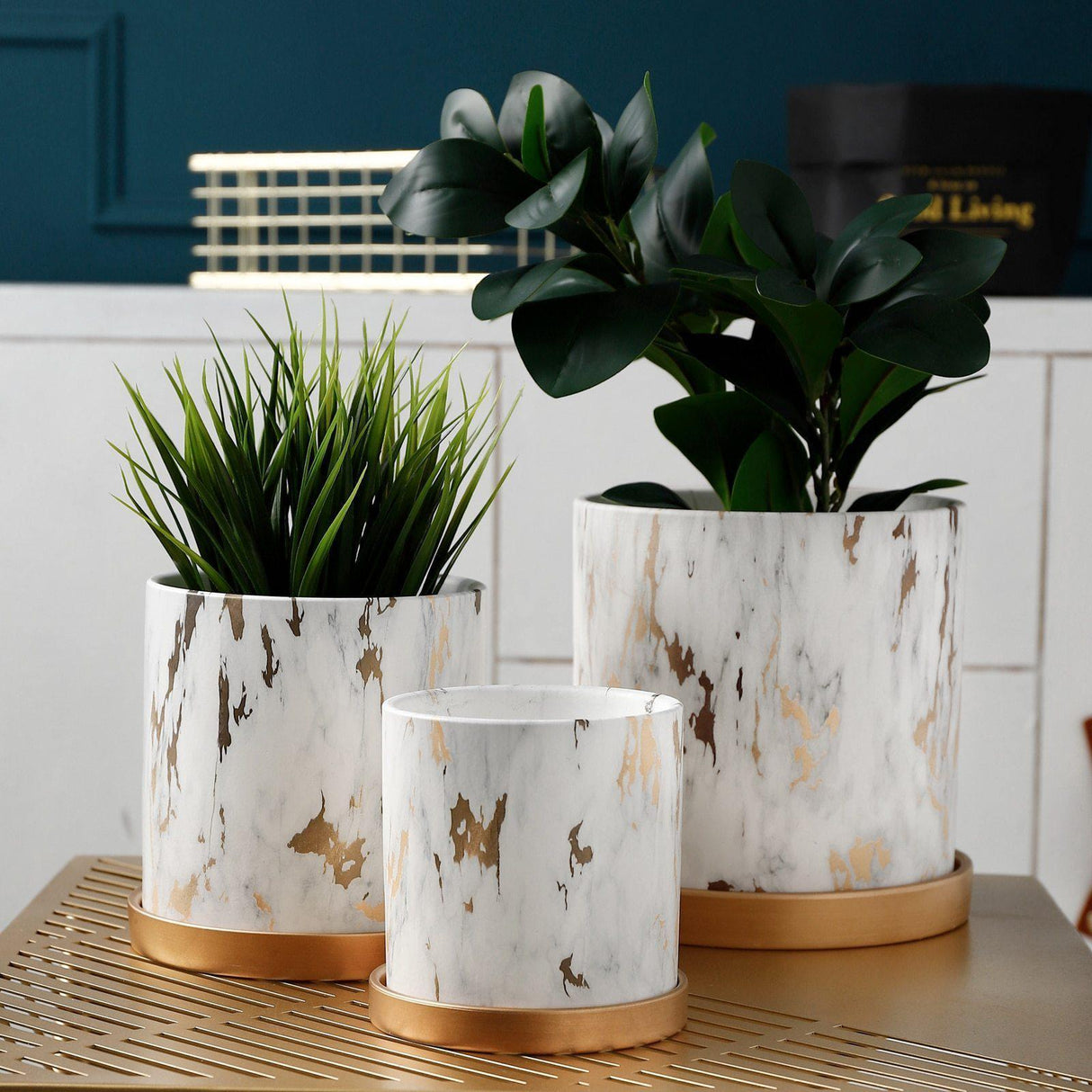 Golden Labyrint Planters Collection MILA Sverige