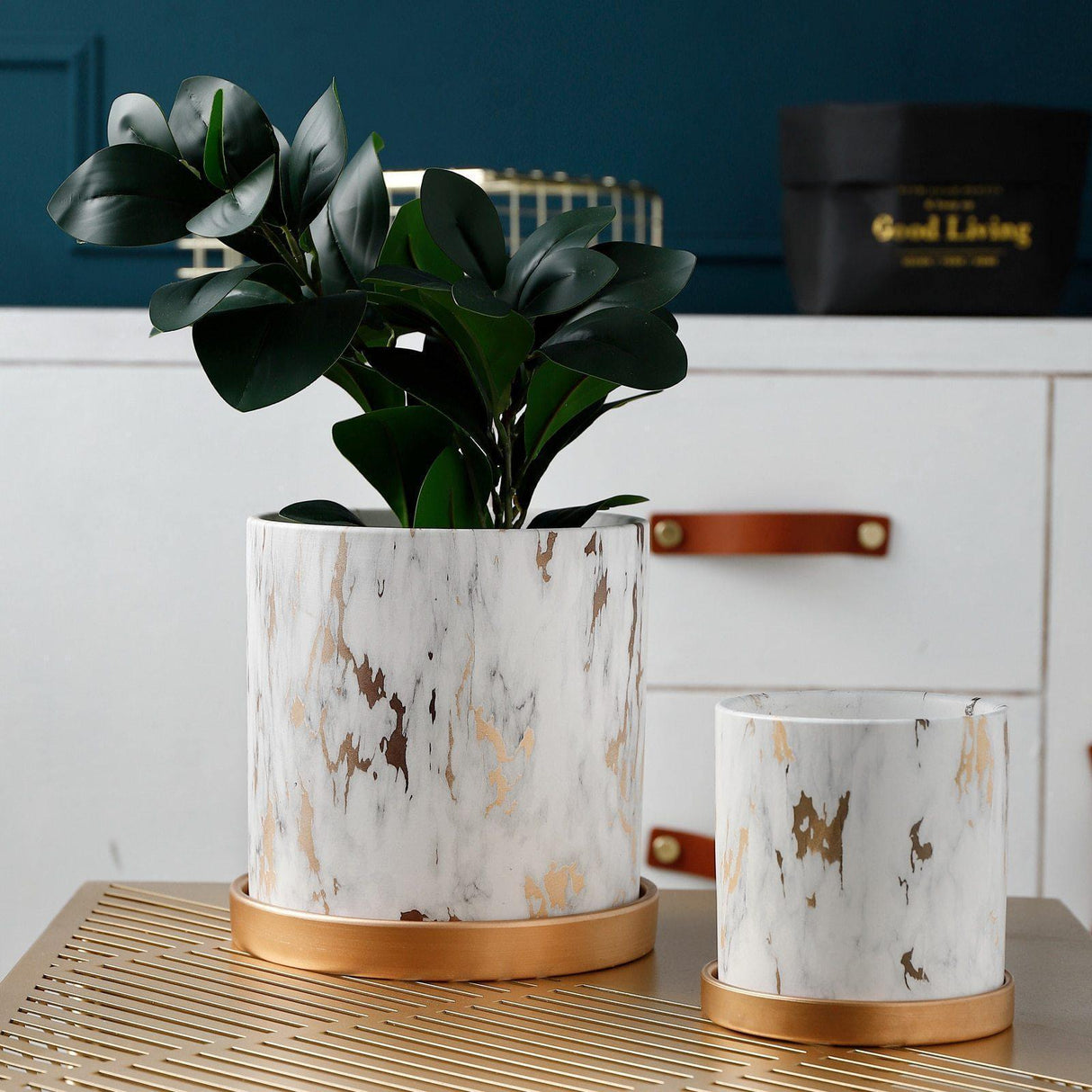 Golden Labyrint Planters Collection MILA Sverige